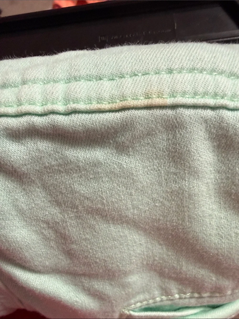 Girl’s Light Mint Casual Pocket Shorts